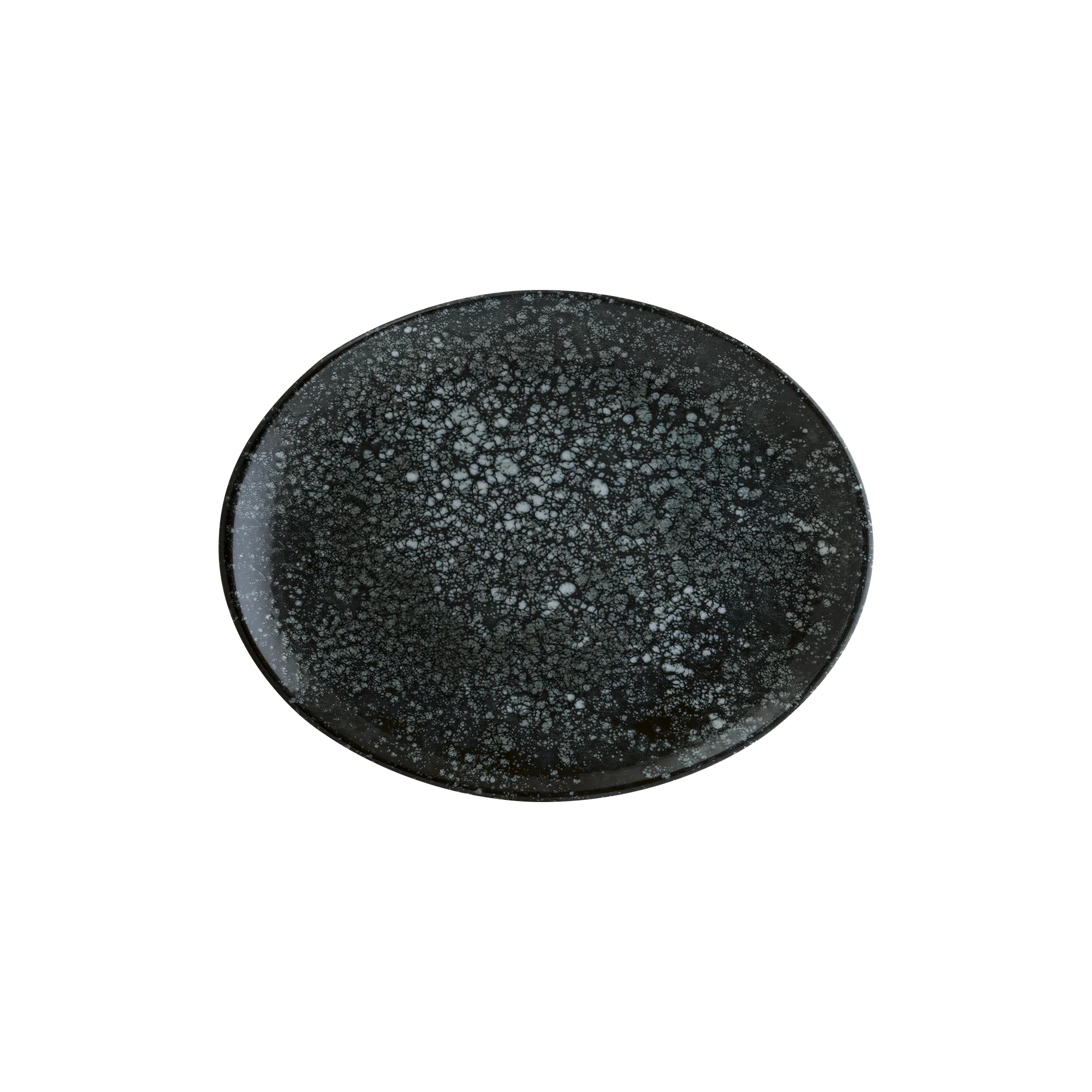 Cosmos Black Moove овальна тарілка 31*24 см