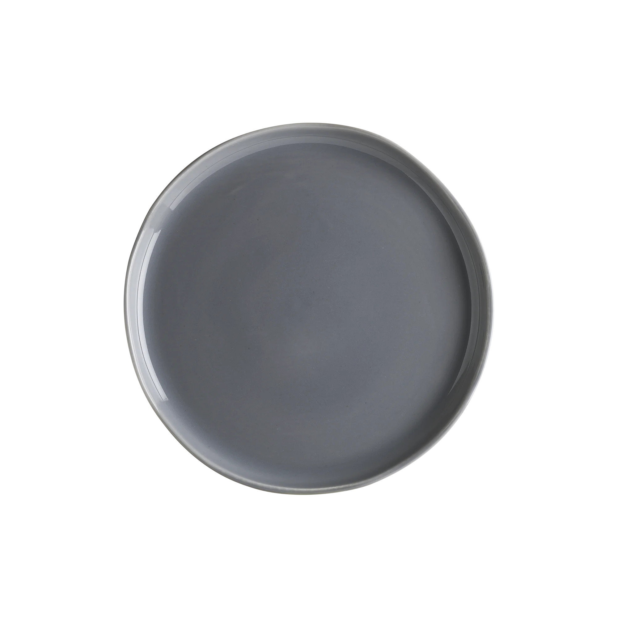 Gris Cras Düz Tabak 25 см